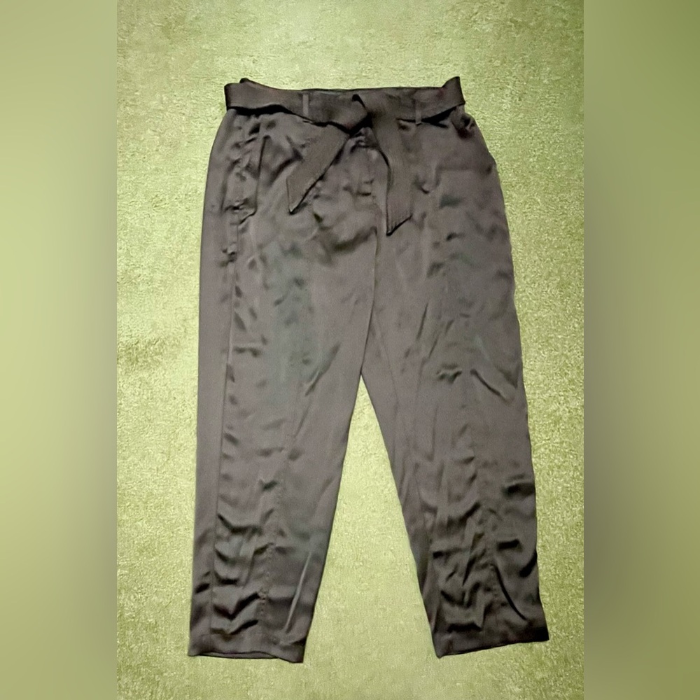 White House Black Market Black Straight Leg Pants